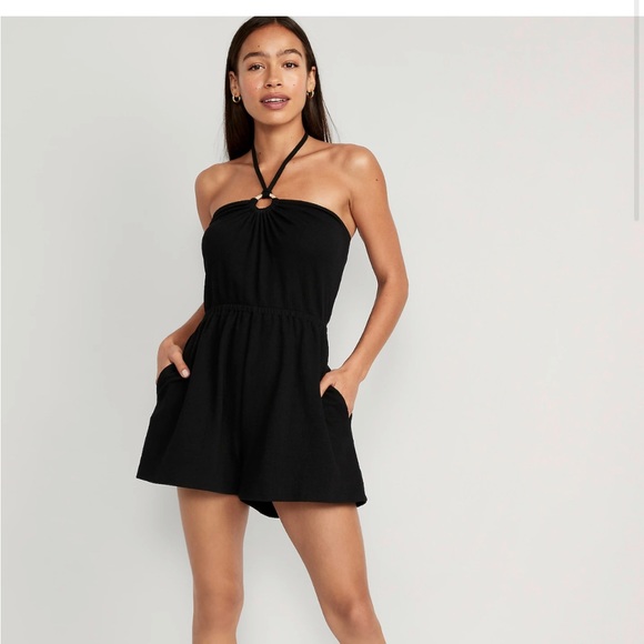 Black Romper - Picture 1 of 3
